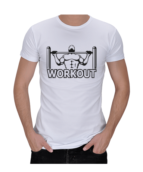 Tisho - Workout Erkek Regular Kesim Tişört
