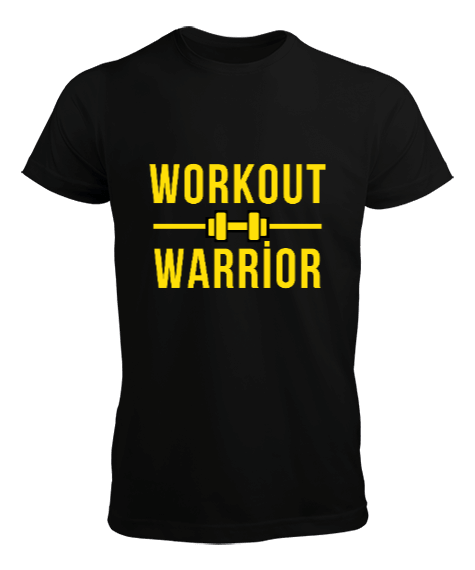 Tisho - Workout Warrior Erkek Spor Erkek Tişört