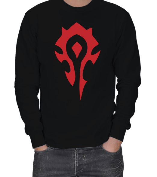 Tisho - WOW FOR THE HORDE ERKEK SWEATSHIRT