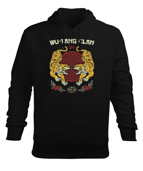 Tisho - Wu-Tang Clan Erkek Kapüşonlu Hoodie Sweatshirt