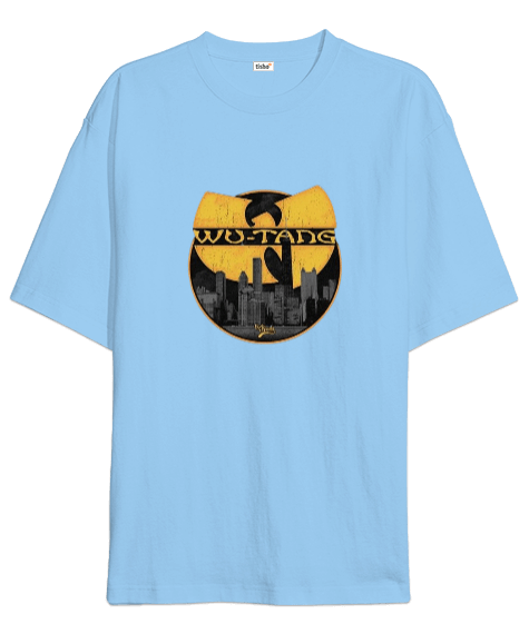 Wu-Tang Clan Rap Tasarım Baskılı Oversize Unisex Tişört