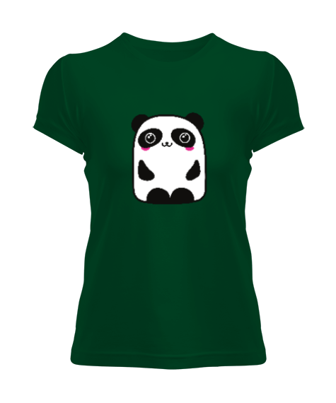 Tisho - Yalnız panda Kadın Tişört