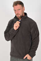 Yarım Fermuarlı Füme Polar Mont - Kışlık, Dayanıklı, Rahat - Unisex - Tisho