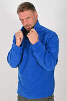 Yarım Fermuarlı Sax Polar Mont - Kışlık, Dayanıklı, Rahat - Unisex - Tisho