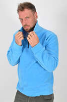 Yarım Fermuarlı Turkuaz Polar Mont - Kışlık, Dayanıklı, Rahat - Unisex - Tisho