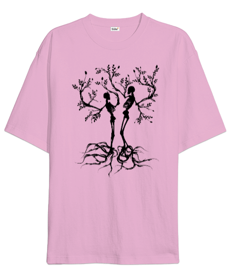 Tisho - Yaşam ağacı Oversize Unisex Tişört