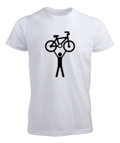 Tisho - yaşasın bisiklet Erkek Tişört