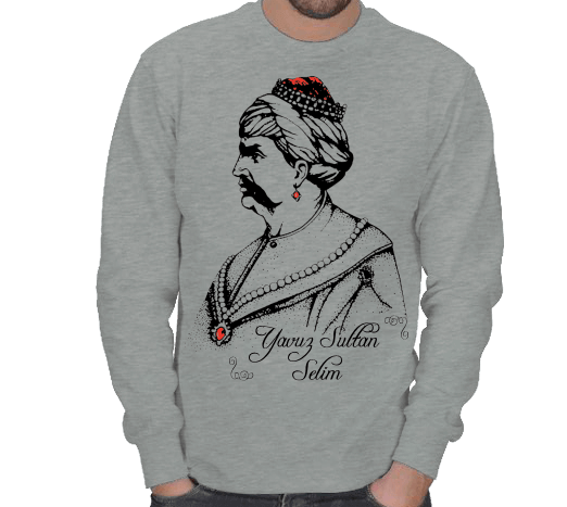 Tisho - Yavuz Sultan Selim Tasarımlı Kışlık ERKEK SWEATSHIRT