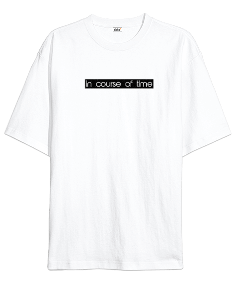 Tisho - Yazılı Oversize T-shirt - Unisex Giyim Oversize Unisex Tişört