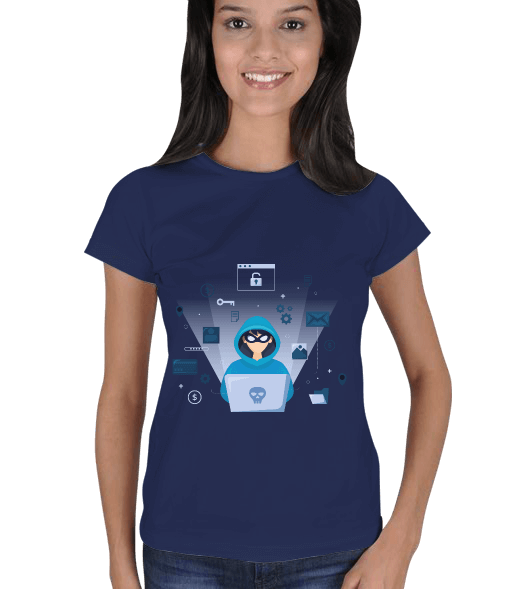 Tisho - Yazılımcı, Mühendis, Hacker HD Kadın Tişört