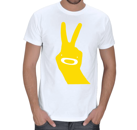Tisho - Yellow Hand Erkek Tişört
