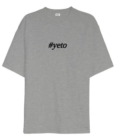 Tisho - yeto Oversize Unisex Tişört