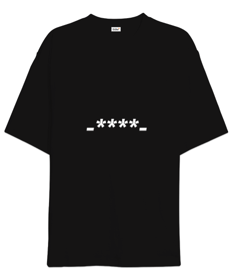 Yıldız Oversize Unisex Tişört
