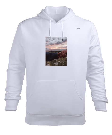 Tisho - you and me Erkek Kapüşonlu Hoodie Sweatshirt