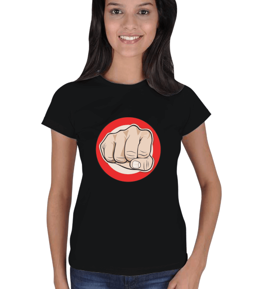 Tisho - Yumruk Tshirt Kadın Tişört
