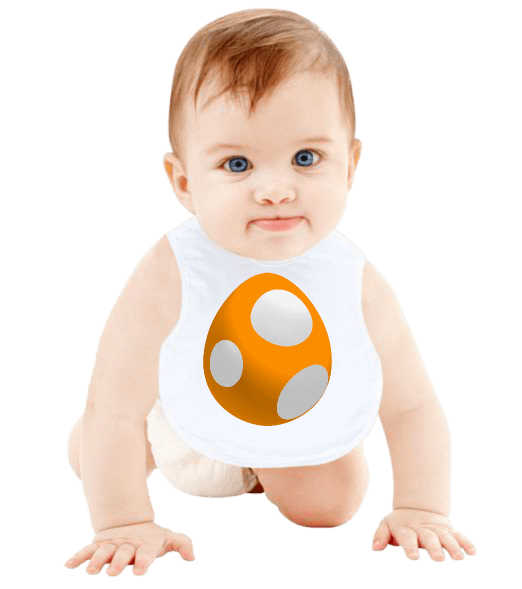 Tisho - yumurta Bebek Mama Önlüğü