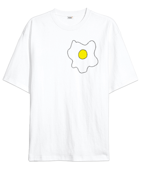 Tisho - Yumurtalı Oversize Unisex Tişört