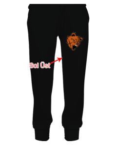 Yüzü yaralı vahşi hayvan Erkek Eşofman Altı - Tisho