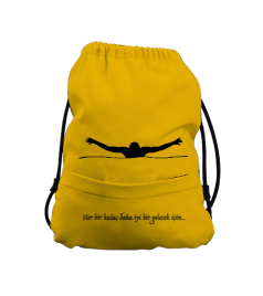 Yüzücü Büzgülü Çocuk Sırt Çantası - Tisho