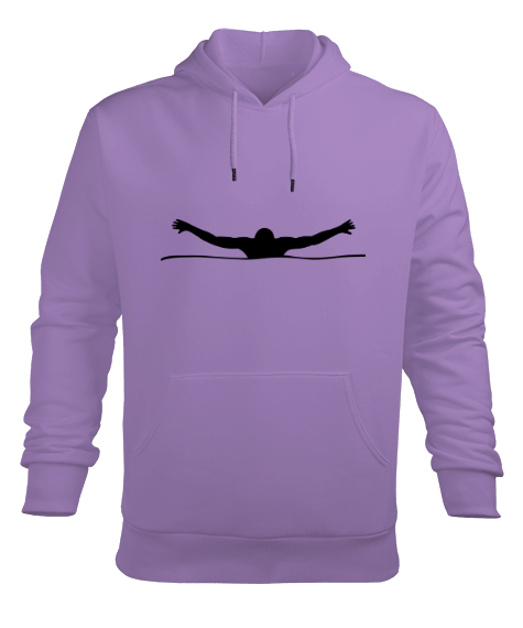 yüzücü sweatshirt Erkek Kapüşonlu Hoodie Sweatshirt - Tisho