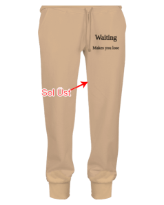 Zaman temalı Erkek Eşofman Altı - Tisho