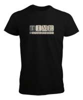 zaman yönetimi Siyah Erkek Tişört - Tisho