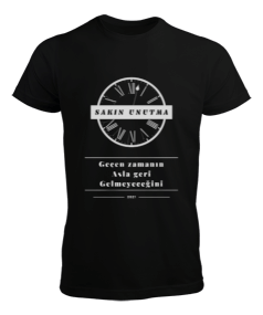 Zamanın Anlamını Yansıtan Erkek Tişört - Tisho