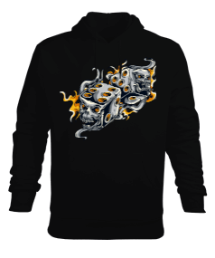 Zar Modelli Erkek Kapüşonlu Hoodie Sweatshirt - Tisho