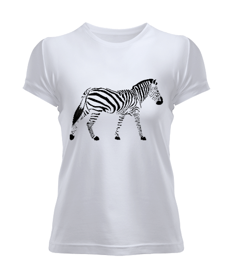 Tisho - Zebra Kadın Tişört
