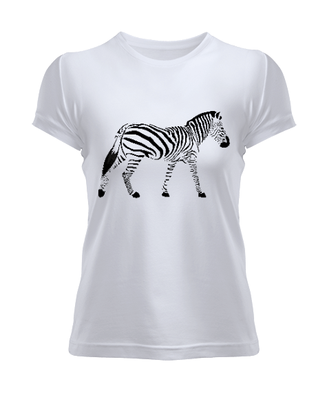 Zebra Kadın Tişört - Tisho