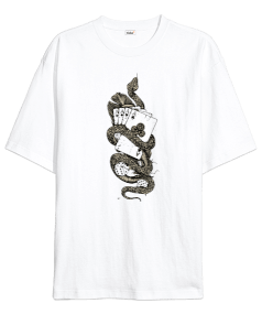 zehirli kumar Oversize Unisex Tişört - Tisho