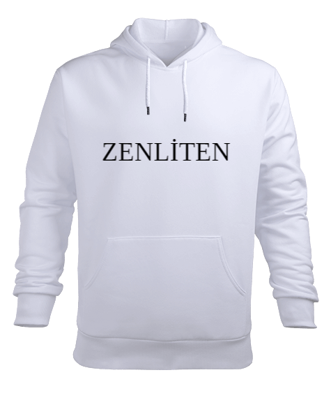 Zenliten Erkek Kapüşonlu Hoodie Sweatshirt - Tisho
