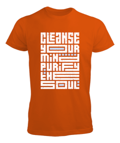 Zihnini temizle, ruhunu arındır. cleanse your mind, purify the soul onearttasarım Erkek Tişört - Tisho