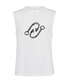 zincir Kesik Kol Unisex Tişört - Tisho