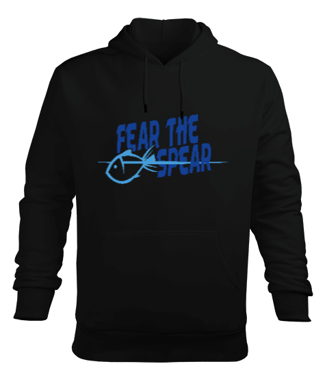 Zıpkın - Spearfishing Erkek Kapüşonlu Hoodie Sweatshirt - Tisho
