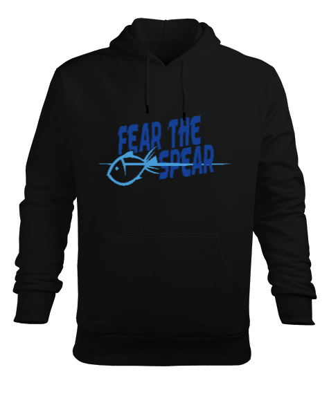 Tisho - Zıpkın - Spearfishing Erkek Kapüşonlu Hoodie Sweatshirt