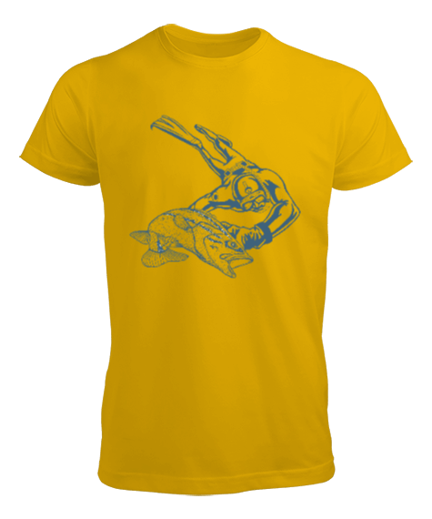 Tisho - Zıpkın - Spearfishing Erkek Tişört
