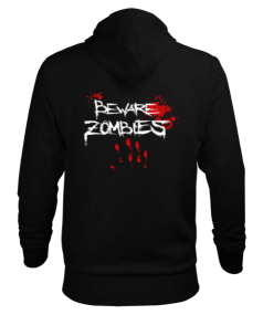 zombi çığlık Erkek Kapüşonlu Hoodie Sweatshirt