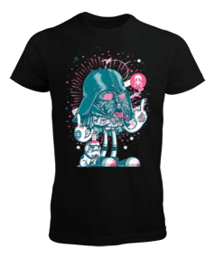 Zombi Darth Vader Star Wars Baskılı Erkek Tişört - Tisho