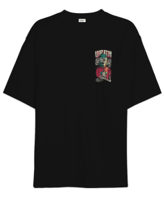 Zombi tasarim Oversize Unisex Tişört - Tisho