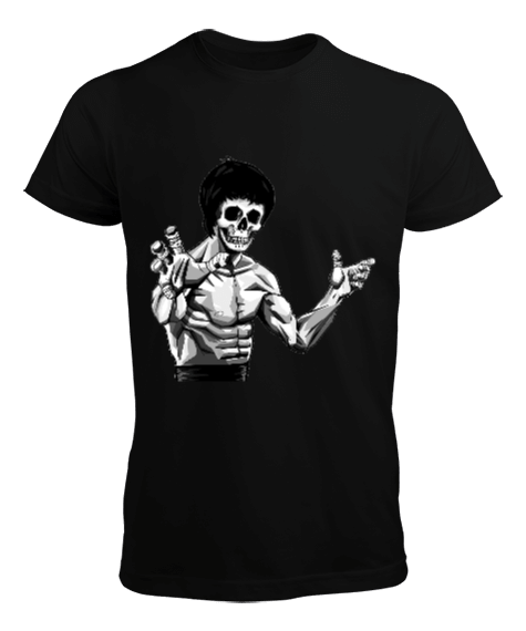 Tisho - Zombie Bruce Lee Erkek Tişört