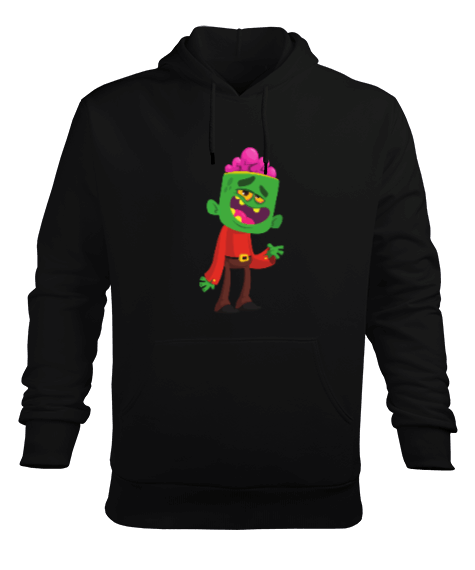 Tisho - zombie Erkek Kapüşonlu Hoodie Sweatshirt