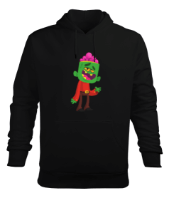zombie Erkek Kapüşonlu Hoodie Sweatshirt - Tisho