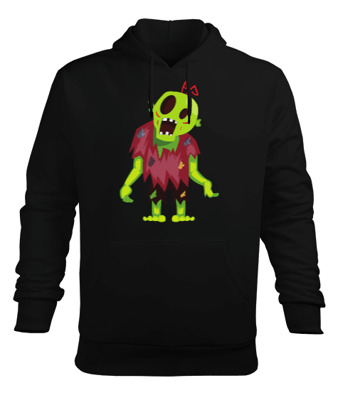 Tisho - zombie Erkek Kapüşonlu Hoodie Sweatshirt