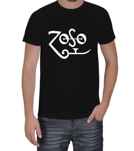 Tisho - ZoSo Jimmy Page Erkek Tişört