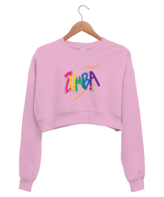 Tisho - Zumba Dans Kadın Crop Sweatshirt