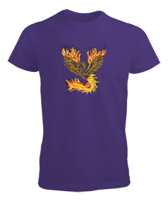 Zümrüdü Anka Görselli Erkek Tişört - Tisho