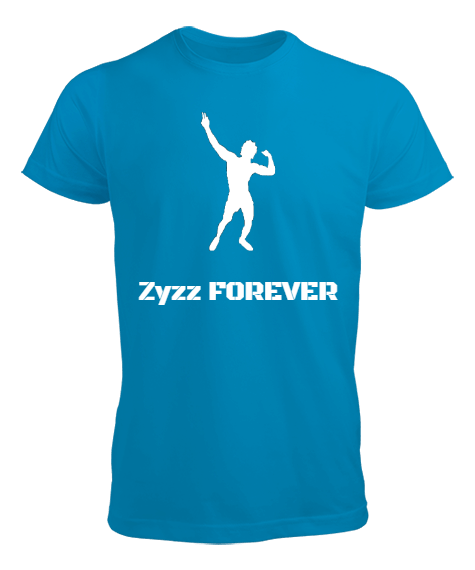 Tisho - Zyzz Forever Baskılı Gym Erkek Tişört